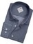 Linen Keten Klasik Uzun Kollu Indigo Erkek Gömlek (Regular Kalıp) 2