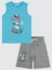Erkek Çocuk Pijama Takımı 2-5 Yaş Turkuaz 1