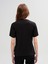Kadın Slogan Baskılı Kısa Kollu Siyah T-shırt 2