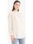 Relax Fit Simli Kumaş Uzun Kollu Tesetür Gömlek Tunik D9759AX25HS 3