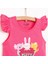 Basic Kız Hayvan Baskılı Atlet T-Shirt Kız Bebek 3
