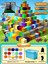 Benim Dünyam Manyetik Küp Yapı Taşları Puzzle Yapboz Oyuncaklar (Yurt Dışından) 1
