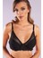 Gaspara Big Size Plunge Bra, Siyah Konforlu ve Şık Sütyen 1