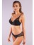 Gaspara Big Size Plunge Bra, Siyah Konforlu ve Şık Sütyen 4