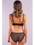 Gaspara Big Size Plunge Bra, Siyah Konforlu ve Şık Sütyen 5