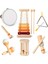 Müzik Aleti Seti 3-6 Yaş Erken Çocukluk Ahşap Öğretim Araçları Anaokulu Müzik Oyuncakları (Yurt Dışından) 1