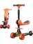 Çocuk Scooter 3'ü 1 Arada 3-6 Yaş Erkek ve Kız Scooter Bebek Oturabilir ve Kaygan Scooter'a Binebilir (Yurt Dışından) 1