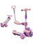 Scooter Çocuklar 3 A 6 Yaşında Erkek Kız Çocuk Bebek Pedallı Scooter Paten 3'ü 1 Arada (Yurt Dışından) 1