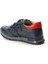 Hakiki Deri Lacivert Kırmızı Unisex Çocuk Casual Ayakkabı 006fa900 4