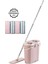 Vipset Tablet Mop 14 Lt 1 4 Lü Yedek Bez Seti (Duvar- Cam- Banyo- Yer ) 1