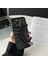 iPhone 16E Retro Pu Deri Arka Kapak Rfıd Engelleme Kart Tutucu ile (Yurt Dışından) 1