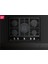 GZC 75330 XBN BK Ankastre ExactFlame Teknolojili Kristal Wok Gözlü Cam Gazlı Ocak Döküm Izgara Siyah 70 cm 112570173 3