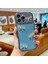 iPhone 16E Kart Tutucu Karbon Fiber Doku Deri Kaplamalı Tpu Telefon Kılıfı (Yurt Dışından) 1