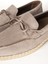 Erkek Klasik Bağcıklı Loafer Ayakkabı Gerçek Deri Mc 17405 Koyu Bej 5