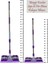 Sihirli Teleskobik Mikrofiber Mop Ayarlanabilir 1 Adet Yedek Bez 4