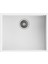 SQUARE 50.40 TG ARTIC WHITE Tezgahaltı Granit Eviye Beyaz 50 cm 115230024 1