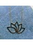14 Ayar Altın Kolye-Lotus Çiceği Uğur Kolyesi-Hediye Lotus Çiçeği Altın Kolye 6