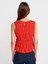 50845 Kolsuz Crop Bluz-Kırmızı 2
