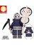 Naruto Yapı Taşları Minifigure Küçük Parçacık Takılabilir Bebek Oyuncak Çantası (Yurt Dışından) 1