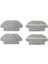 Xiaomi Mi Robot Vacuum STYTJ02YM S10 - S12 - Viomi V2 V3 Uyumlu Mop Paspas 4 Adet 1