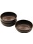 3pcs Naturel Plastik Çerezlik Çap: 10cm - Derinlik: 3cm 1
