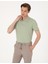 Erkek Çağla Yeşili Slim Fit %100 Pamuk Polo Yaka Basic Tişört 50306448-VR016 1