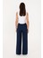 Kadın Lacivert Pantolon (Kanvas-Chino) 50300357-VR033 4