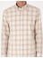 Erkek Bej Regular Fit Ekose Uzun Kollu Gömlek 50310832-VR011 6