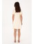 Kadın Krem Elbise (Örme) 50299536-VR071 4