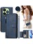 Tecno Spark Go 2024 4g Için Flip Kılıf Koruma Premium Darbeye Dayanıklı Pu Deri Fermuarlı Cüzdan Kılıfı Kart Tutucu ve Uzun Askılı (Yurt Dışından) 1
