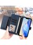 Tecno Camon 20 Pro 5g Için Flip Kılıf Koruma Premium Darbeye Dayanıklı Pu Deri Fermuarlı Cüzdan Kılıfı Kart Tutucu ve Uzun Askılı (Yurt Dışından) 3