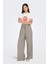 Onlagnes Regular Fit Yüksek Bel Geniş Paça Pantolon Bayan Pantolon 15346910 2