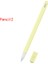 Kaymaz Silikon Kapak Tutucu Koruyucu Uç Kapağı Apple Pencil (2. Nesil)-Sarı (Yurt Dışından) 1