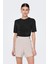 Onlfree Büzgülü Regular Fit Bisiklet Yaka T Shirt Bayan T Shirt 15346602 1