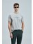 Logolu Streç Pamuklu Regular Fit Bisiklet Yaka T Shirt Erkek T Shirt 111020240 1