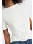 Onlfree Büzgülü Regular Fit Bisiklet Yaka T Shirt Bayan T Shirt 15346602 4