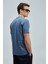 Logolu Streç Pamuklu Regular Fit Bisiklet Yaka T Shirt Erkek T Shirt 111020240 5
