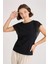 % 100 Pamuk Relaxed Fit Dantel Detaylı Bluz Bayan Bluz 25Y1203K1 3