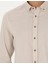 Erkek Bej Slim Fit Uzun Kollu Gömlek 50282786-VR011 7