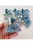 Epoksi Magnet, 25 adet, Söz, Nişan, Kına, Düğün, Nikah, Baby Shower, Doğum Hediyesi -- Mavi ve Pembe renk, Kuru çiçek, inci süsleme ve gümüş detaylar 5