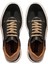 Siyah Deri-Tekstil Kadın Sneaker - K25I1AY68120-A01 5
