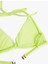 Boyundan Bağlamalı Parlak Üçgen Bikini Üstü 2