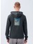 Sweat Hoody Begin M - Erkek Pamuklu Antrasit Sweatshirt - 4222316 4