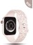 Apple Watch 10 46MM-WATCH2/3/4/5/6/SE/7/8/9(42-44-45-49)MM Kordon Leoline 42 Desen Yumuşak Silikon 2