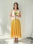 Valerie Viskon Kloş Uzun Etek Kadın Sarı 4
