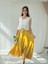 Valerie Viskon Kloş Uzun Etek Kadın Sarı 5