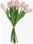 Lale Buket Pembe 32CM 9'lu 1