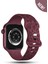 Apple Watch 10 46MM-WATCH2/3/4/5/6/SE/7/8/9(42-44-45-49)MM Kordon Leoline 42 Desen Yumuşak Silikon 2