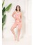 Kadın Ip Askılı Şortlu Yazlık Pijama Takımı 1