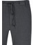 Gri Rahat Kesim Yandan Cepli Jogger Pantolon 2